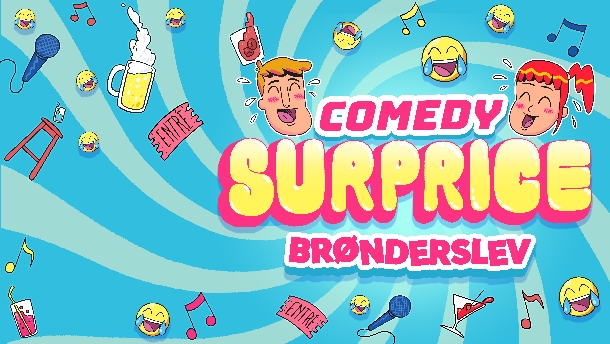 Comedy Surprice med Comedyklubben.dk