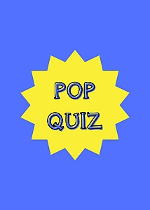 Pop-Quiz & Tapas